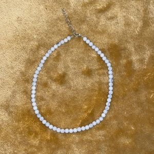 Howlite necklace